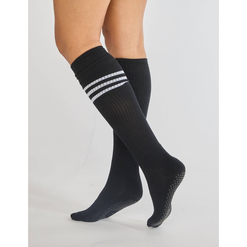 The Mismatched Knee High Grip Sock